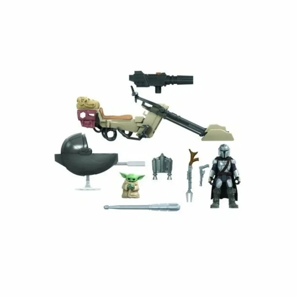 Star Wars Mission Fleet Mandalorian Baby Yoda Battle for the Bounty 2 Figure Set